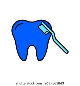 Icon a dental, isolated against a clean background.