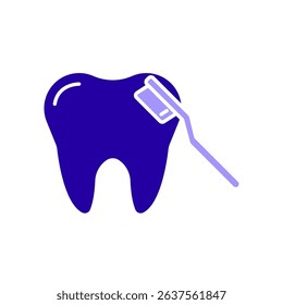 Icon a dental, isolated against a clean background.