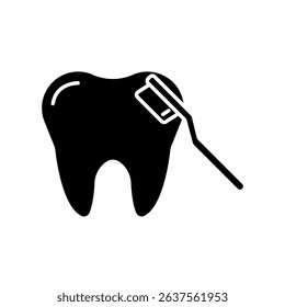 Icon a dental, isolated against a clean background.
