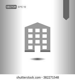 icon department, building for Web and Mobile