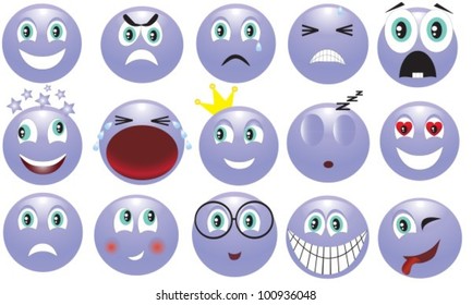 icon depicting the various emotions