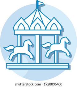 Icon describe games and fun activity