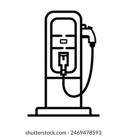 Symbolbeschreibung: Car Charging Station - Dieses Bild repräsentieren