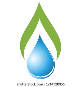 Diseño de iconos con el concepto de aqua