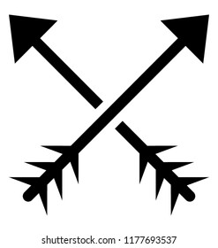 
Icon design of archery
