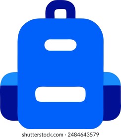 icon design of a backpack 
