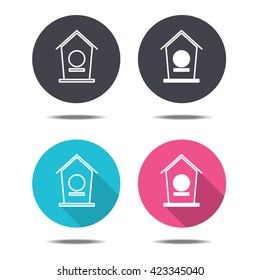 icon design bird house