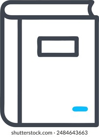 icon design of a book