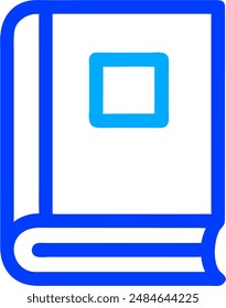 icon design of a book