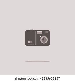icon design camera digital pocket vector illustration interesting flat design pastel eps 10