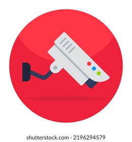 An icon design, icon of cctv camera