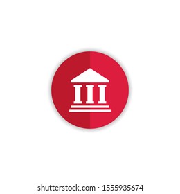 Icon design with circle background template. vector illustration.