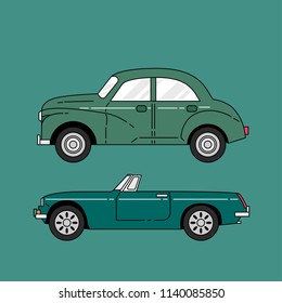Icon Design Classic Car Concept