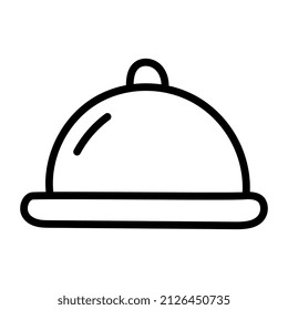 An icon design of cloche

