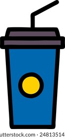 icon design of coffee cup