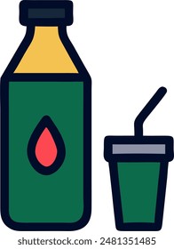 Icon Design der Kaffeetasse