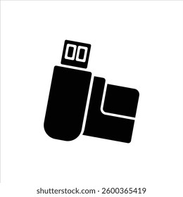 icon design compact USB flash drive for quick and secure data transfer and storage.