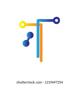 icon design connection technology vector