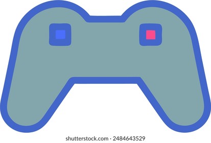 diseño de iconos de un controlador, juegos