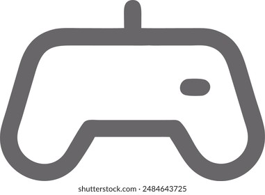 icon design of a controller, gaming