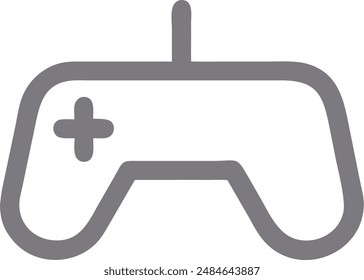 icon design of a controller, gaming