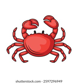 Icon design crab. Vector design