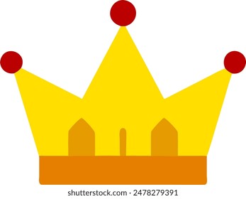 Icon design of a crown 