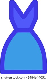 icon design of a dress