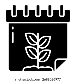 Un diseño de icono de la programación ecológica 