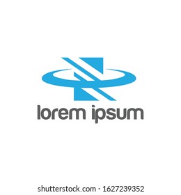 Icon design element with business card template