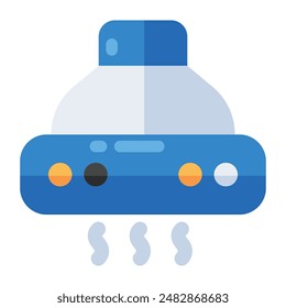 An icon design of extractor hood