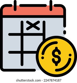 icon design for finance and business