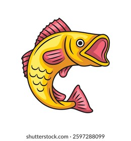 Icon design fish. Vector design
