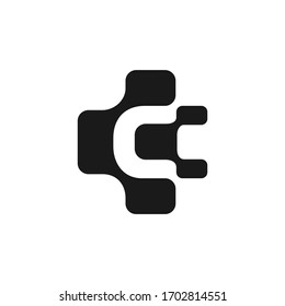icon design flat concept logo