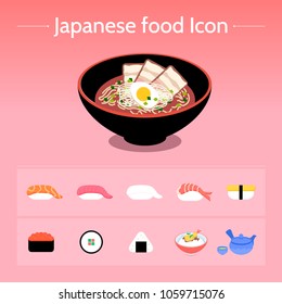 Icon Design Food Concept