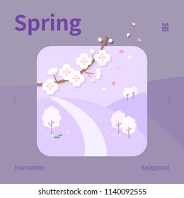 Icon Design Four seasons Concept