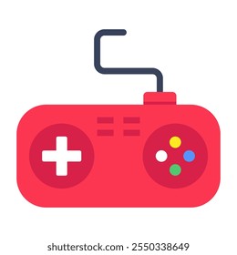 An icon design of game console