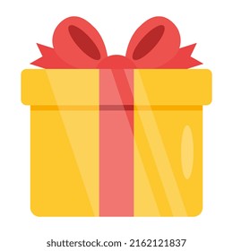 Un diseño de icono de caja de regalo