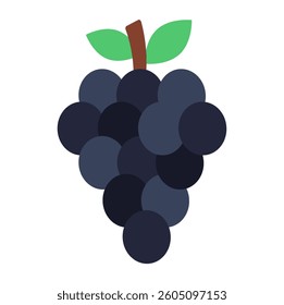 An icon design of grapes