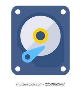 Ein Symbol für das Festplattendesign