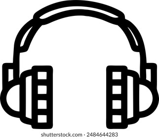 icon design of a headset
