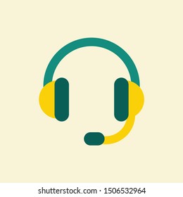 icon design - headset mic