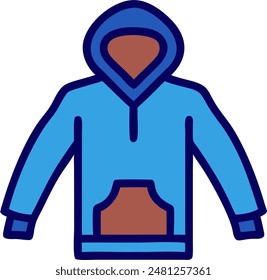 icon design of a hoodie