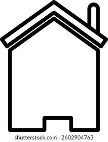 icon design with house symbol, and flat style, suitable for businessor editing symbol