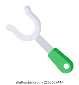 Ein Symbol für das Küchenwerkzeug