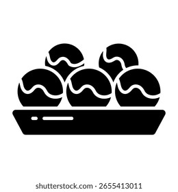 Un diseño de icono de luqaimat