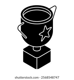 An icon design of megaphone