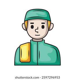 Icon design Muslim. Vector design