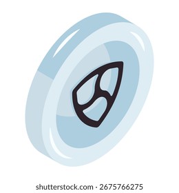 An icon design of nem currency