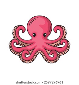 Icon design octopus. Vector design